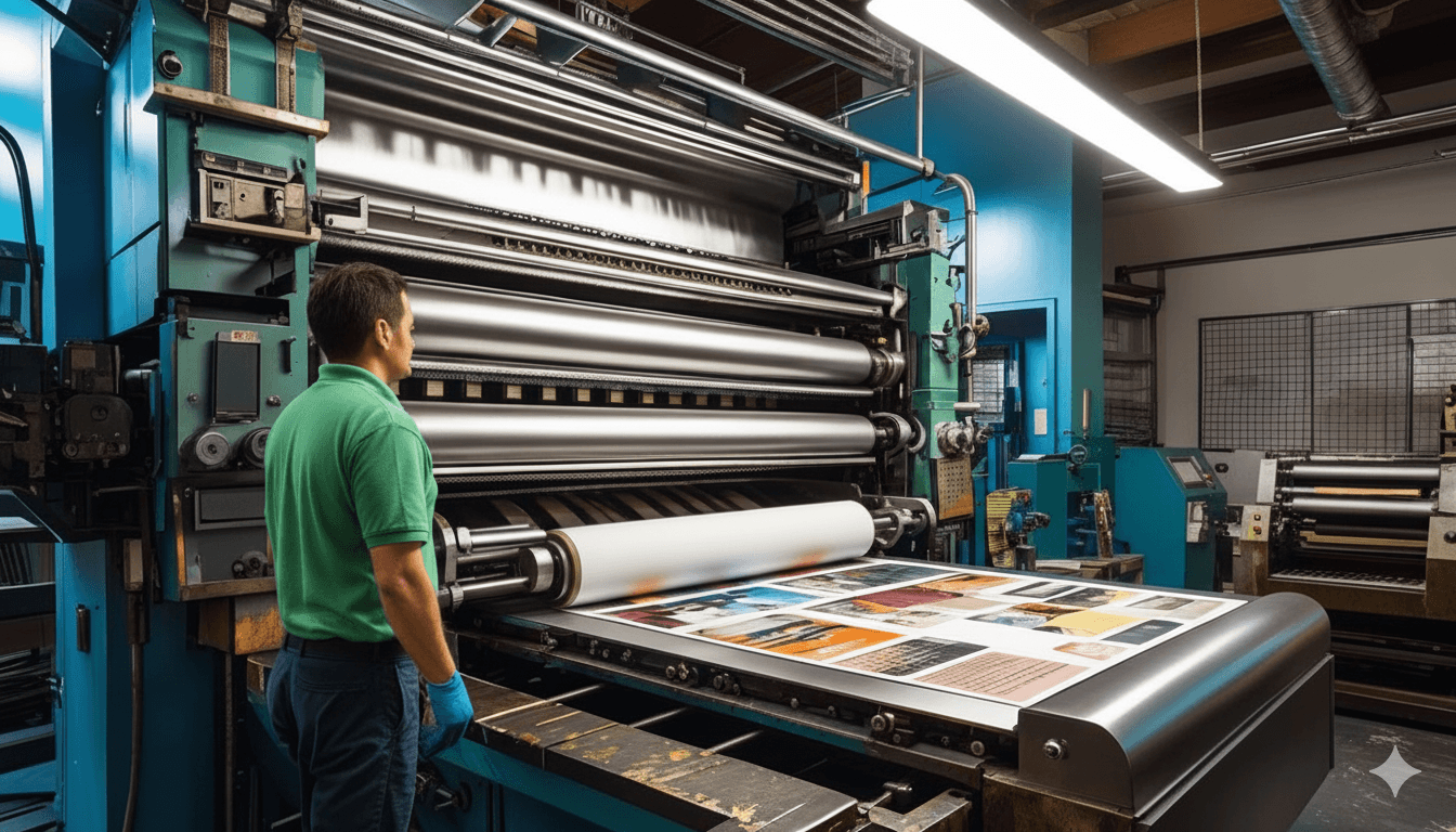 Offset Printing Services - Professional advertising services
